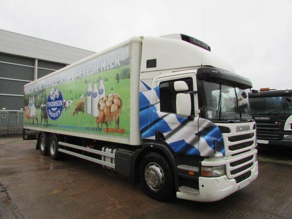 2012 Scania P Series 6×2 Fridge 9.3 Exw UK
