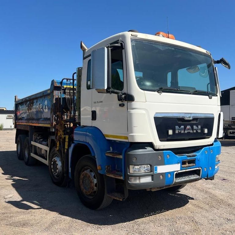 2014 MAN TGS 10.5 Tipper Grab 286,756 kilometres Exw UK