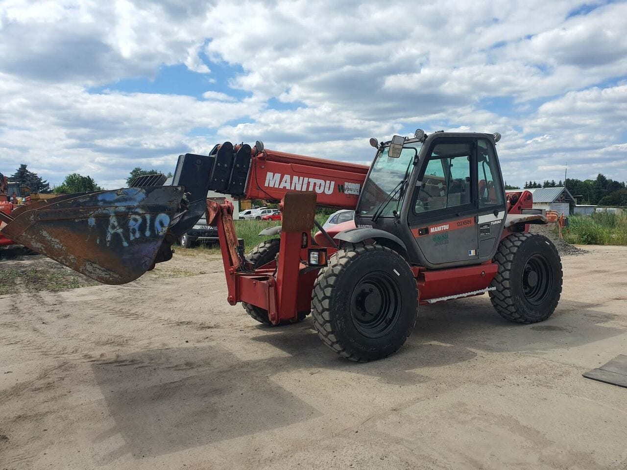 2007 Manitou MT1740 telehandler Exw PL