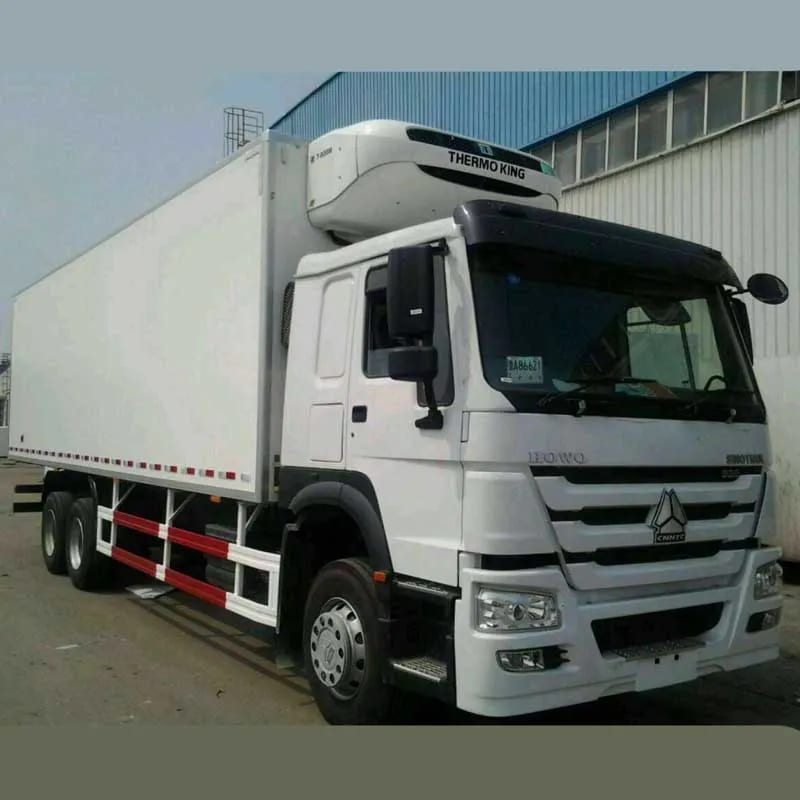 Sinotruk 6×4 Refrigerator Truck 340 HP RHD Exw China