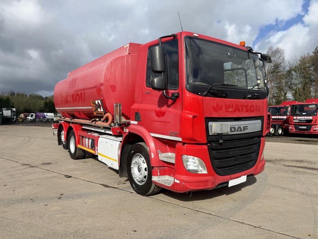 2016 DAF CF 330 19,000 LITRE FUEL TANKER 10.8 339,001 kilometres Exw UK