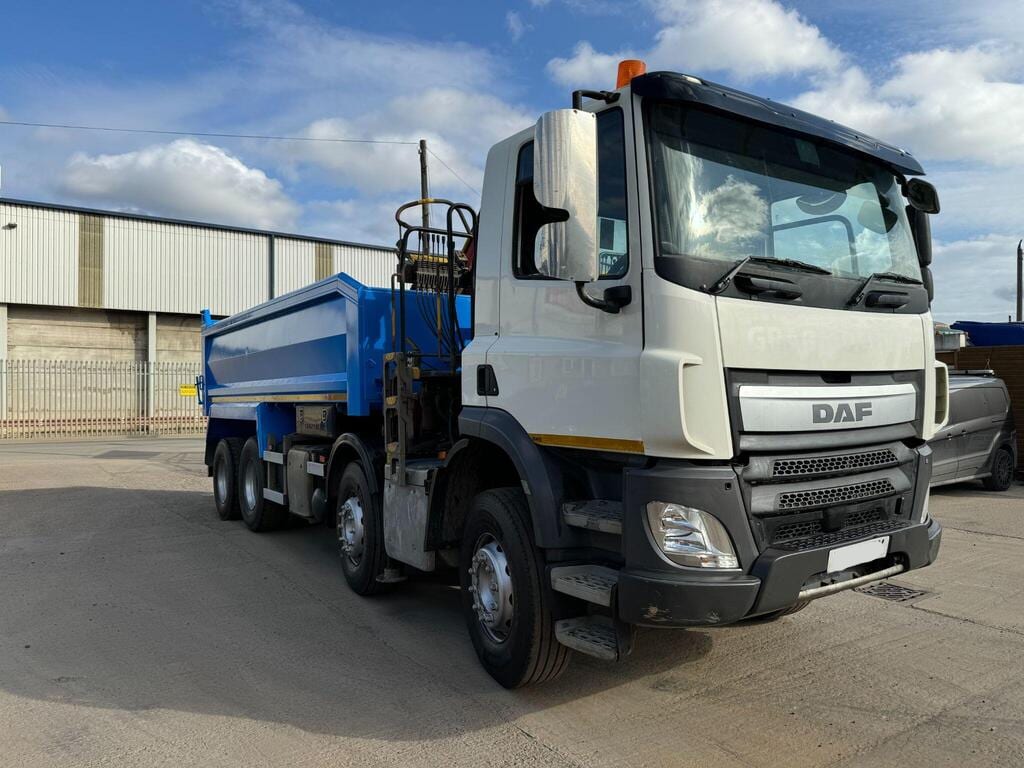2017 DAF CF 120 WRIGHTBUS 10.8 8X4 TIPPER GRAB Exw UK