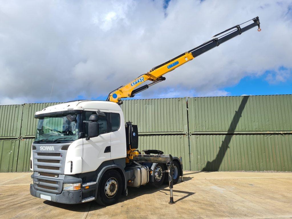2009 Scania R420 22T CRANE TRACTOR UNIT Exw UK (POA)