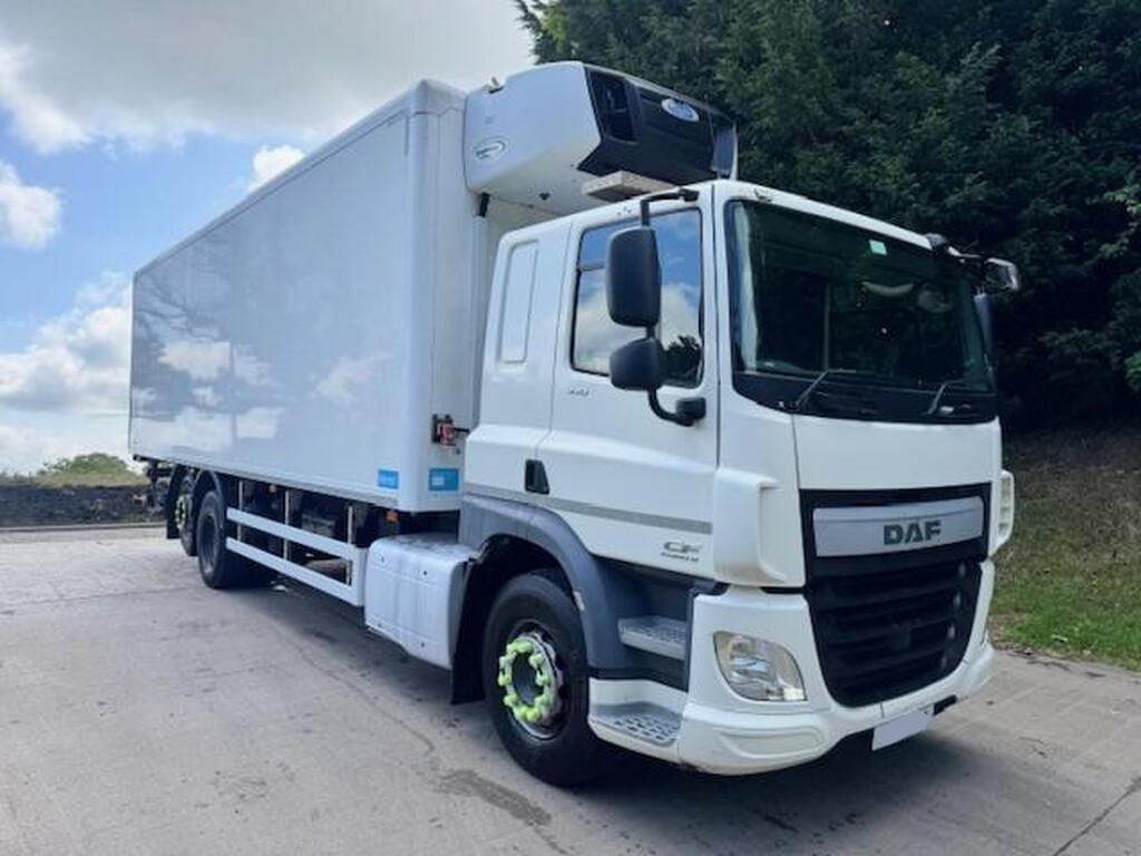2017 DAF CF 6 6×2 FRIDGE 353,587 kilometres Exw UK