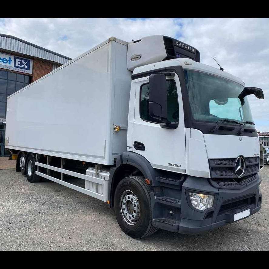 2015 Mercedes-Benz Antos 2530 26 Tonne Insulated Fridge 7.7 Exw UK