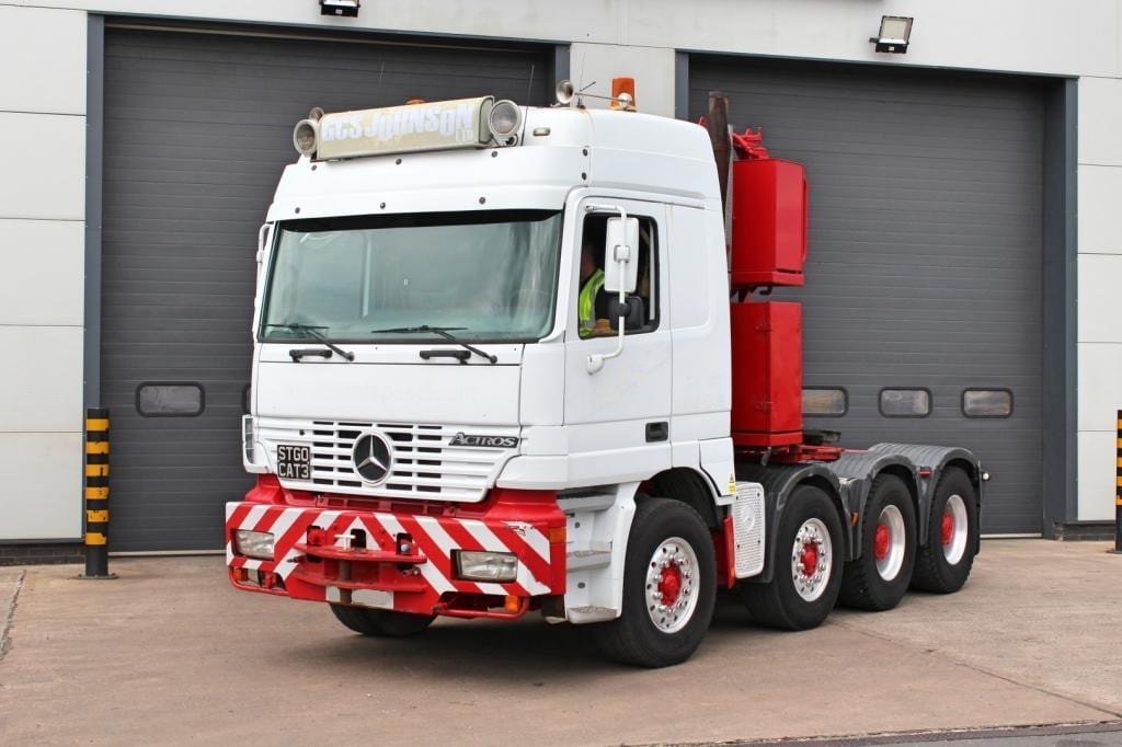 2001 Mercedes-Benz ACTROS 4153s 250 TONNE 8×4 TRACTOR UNIT(EURO 3) Exw UK