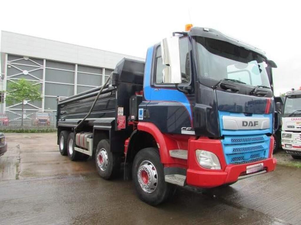2018 DAF CF 6 8×4 Steel Body Tipper 10.8 438,637 kilometres Exw UK