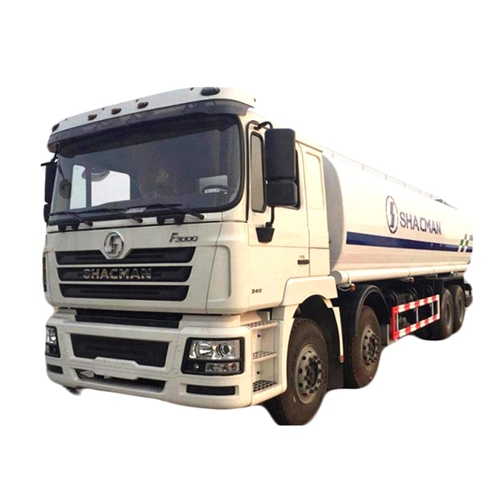 SHACMAN F3000 8×4 30000L Carbon Steel Fuel Tanker Truck RHD Exw China