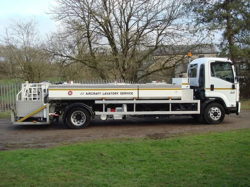 2016 Isuzu Forward F120.240 Aircraft Toilet Servicing Unit (Sewerage) Exw UK
