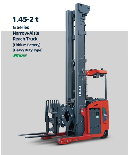 Heli Reach 2 Ton Double Deep Truck ( Lithium) CQD15X2 Exw China