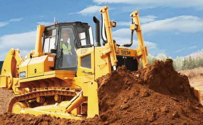 Bulldozer SEM 832F 39 Ton with Perkins engine Exw China