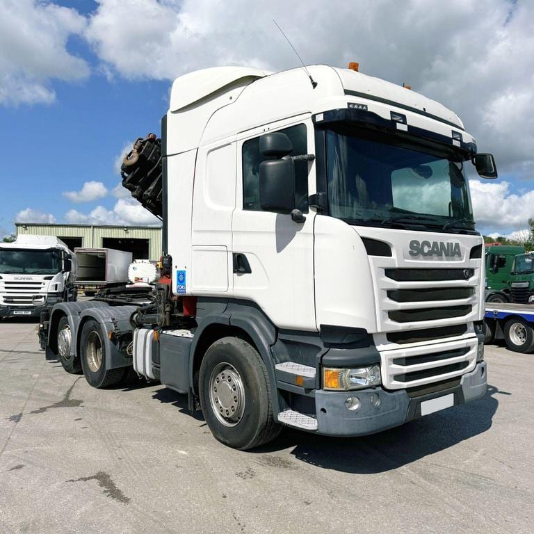 2015 Scania R Series R450 6X2 51 TON CRANE TAG TRACTOR UNIT 12.7 Exw UK