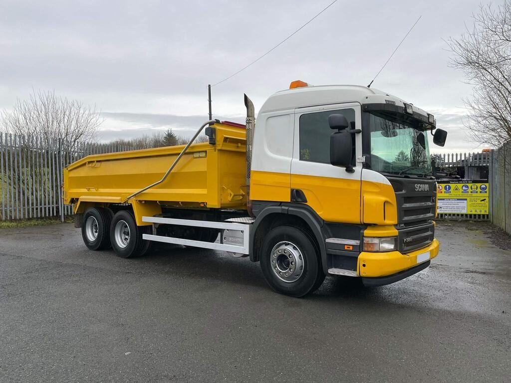 2008 Scania P380 CB 6X4 SLP 11.7 637,814 kilometres Exw UK