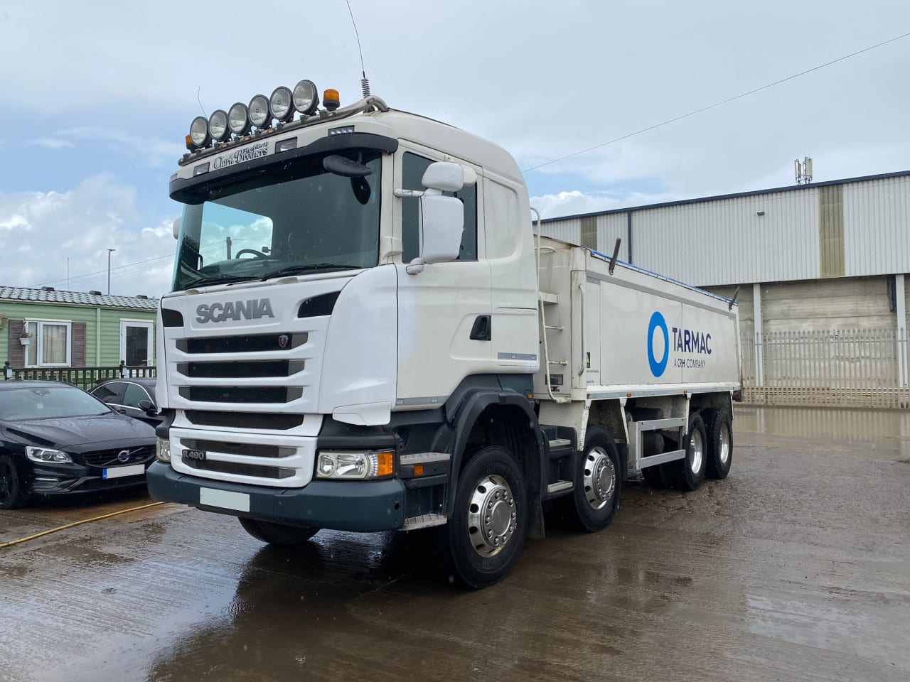 2017 Scania R490 8×4 Tipper Exw UK