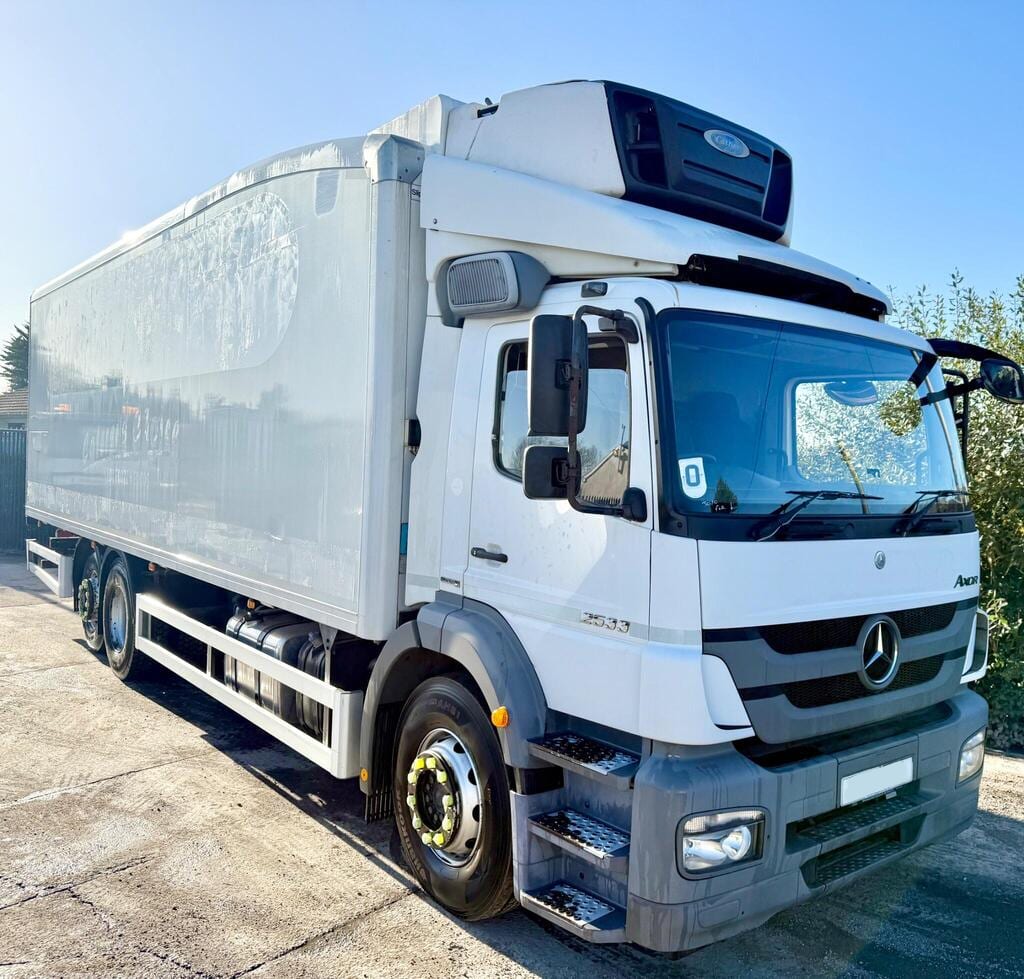 2013 Mercedes-Benz Axor 2533 FRIDGE/FREEZER 26TON 6×2 ROLLER SHUTTER AIR-CON MANUAL 7.2 Exw UK