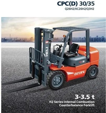 Heli CPD30 3T Forklift ( diesel) Exw China