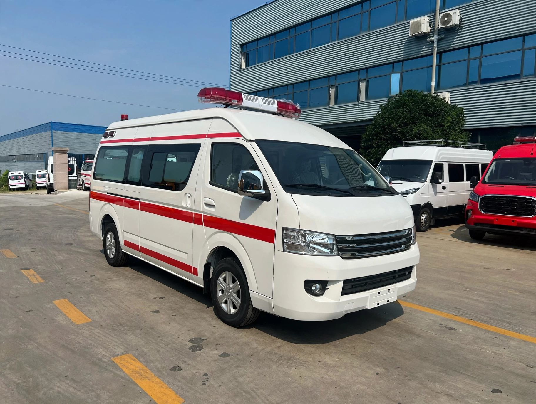 Foton G9 Ambulance (Diesel, Euro 3, LHD/RHD)