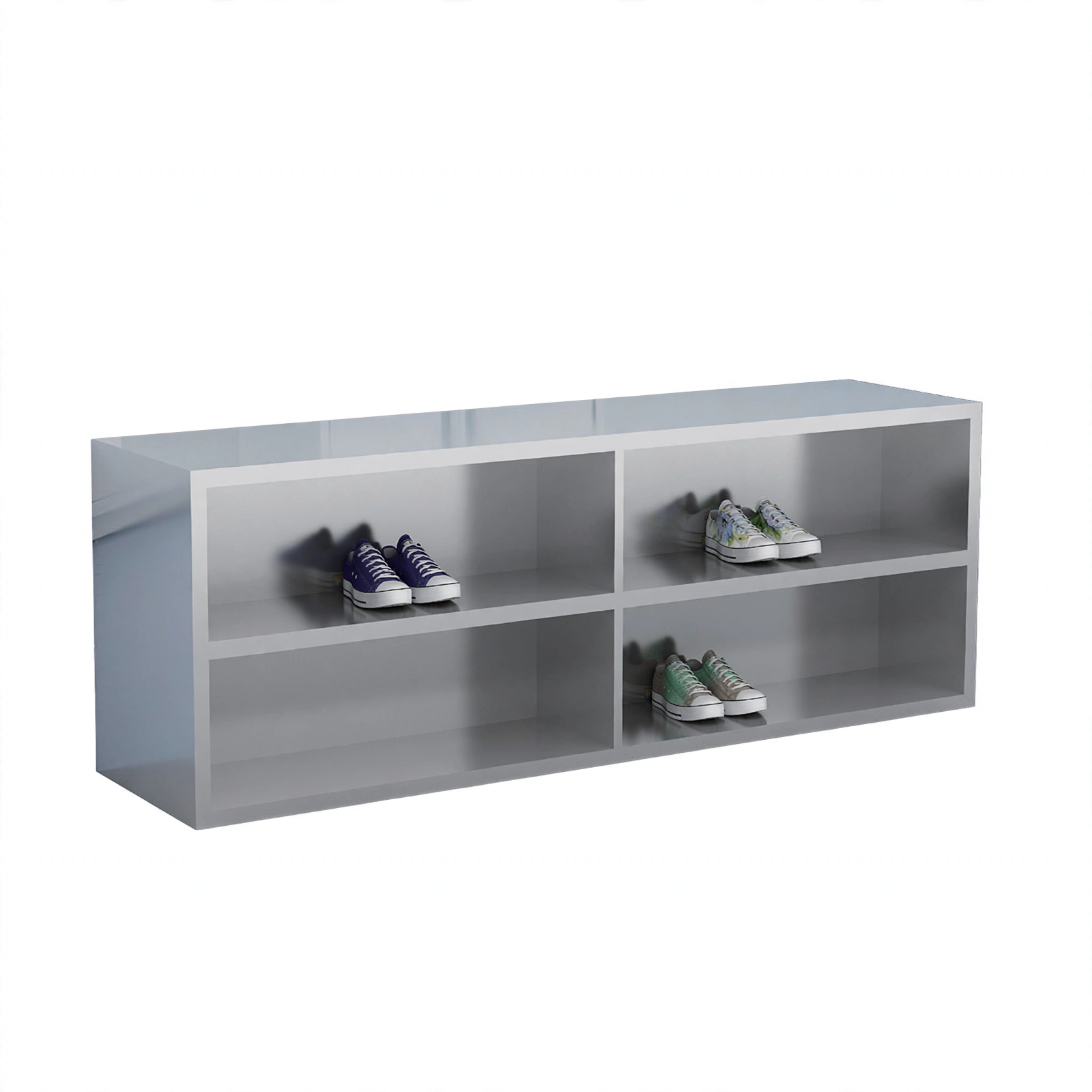 Stainless Steel Changing Shoe Cabinet