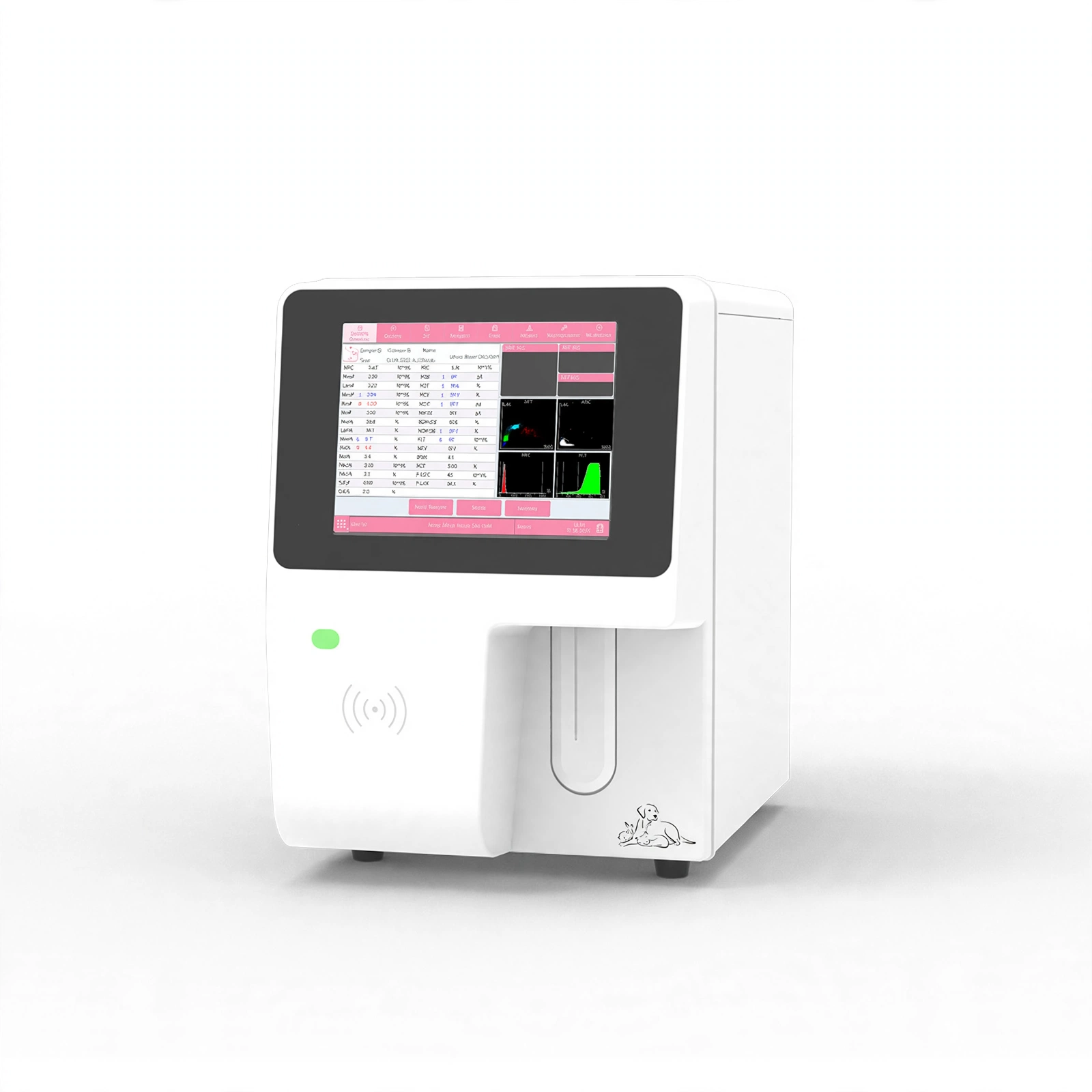 5-Part Veterinary Hematology Analyzer BH-HA610VET
