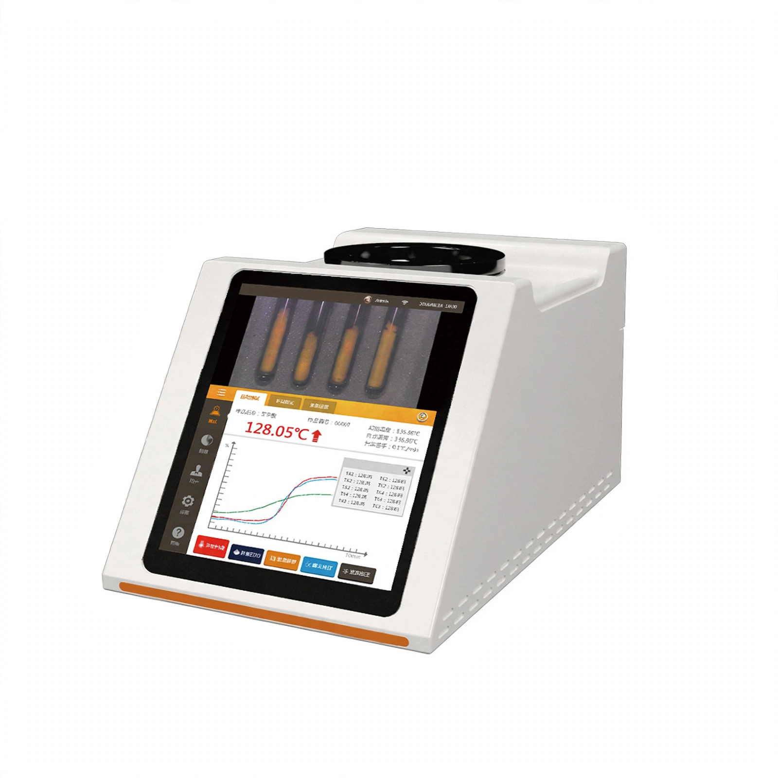 Colorless and color Sample Manual Melting Point Apparatus