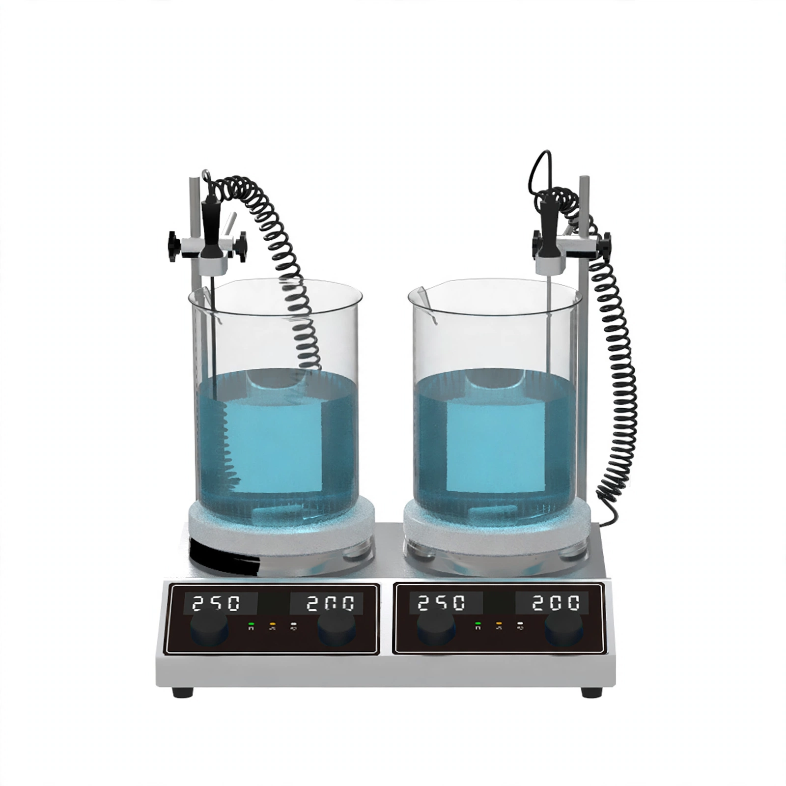 Multi-Position Hotplate Magnetic Stirrer BK-MS300-S2 BK-MS300-S4 BK-MS300-S6
