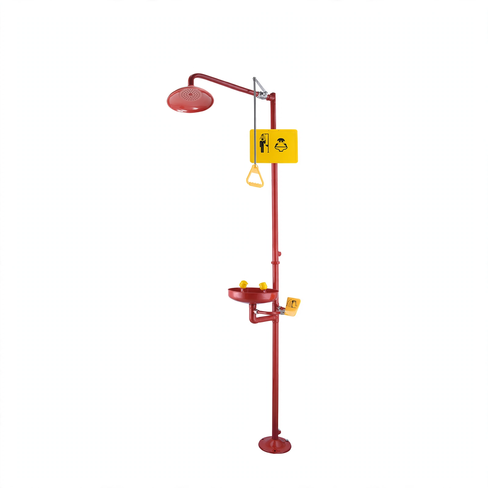 Combination Emergency Shower Eye Washer