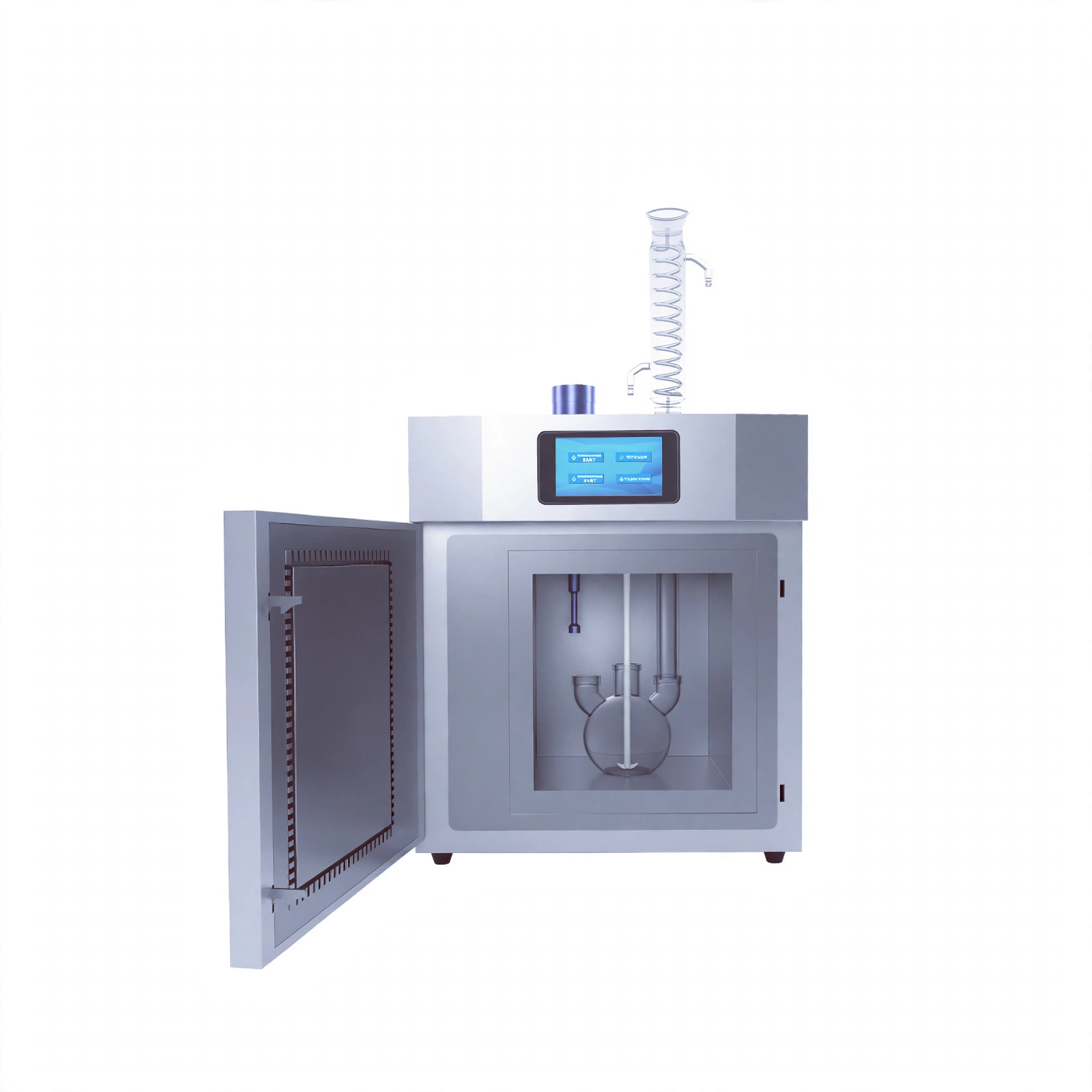 Microwave Ultrasonic Ultraviolet Synthesis and Extraction System