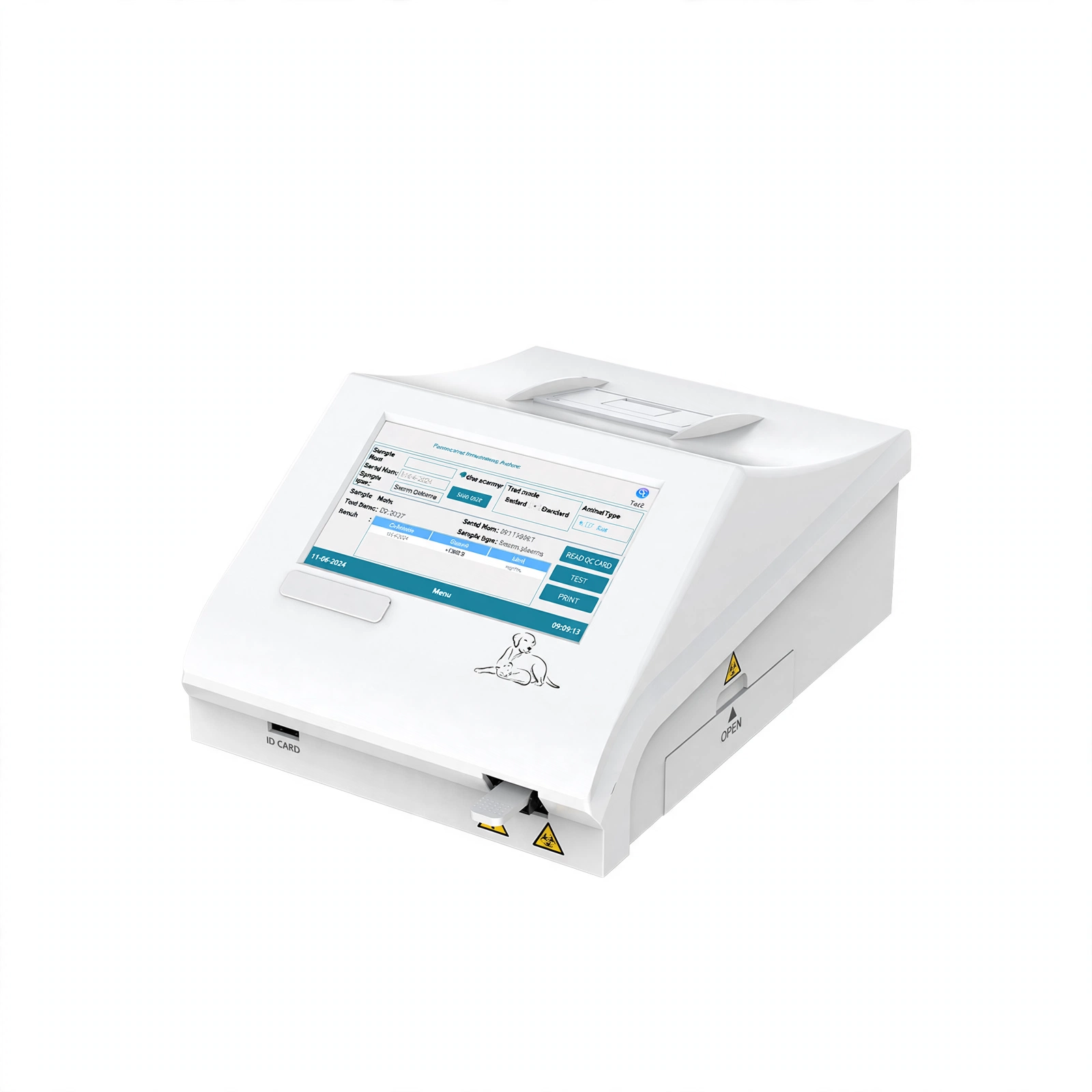 Veterinary Fluorescence Immunoassay Analyzer